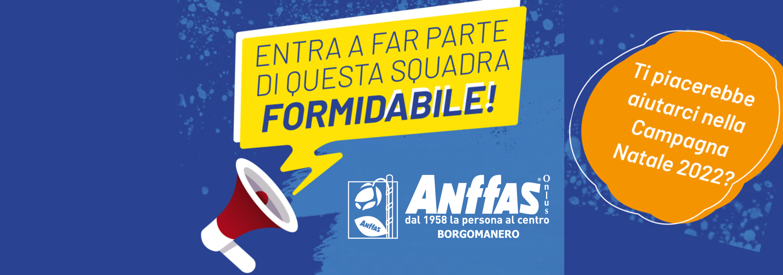 Diventa Volontario Anffas!